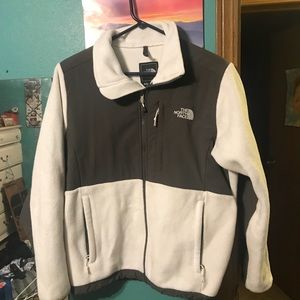 Women's white North Face jacket
